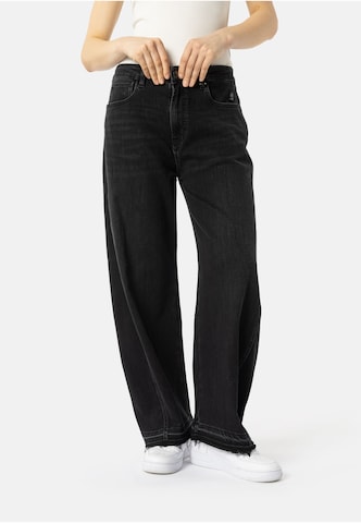 Elias Rumelis Wide leg Jeans 'Noralie' in Black: front