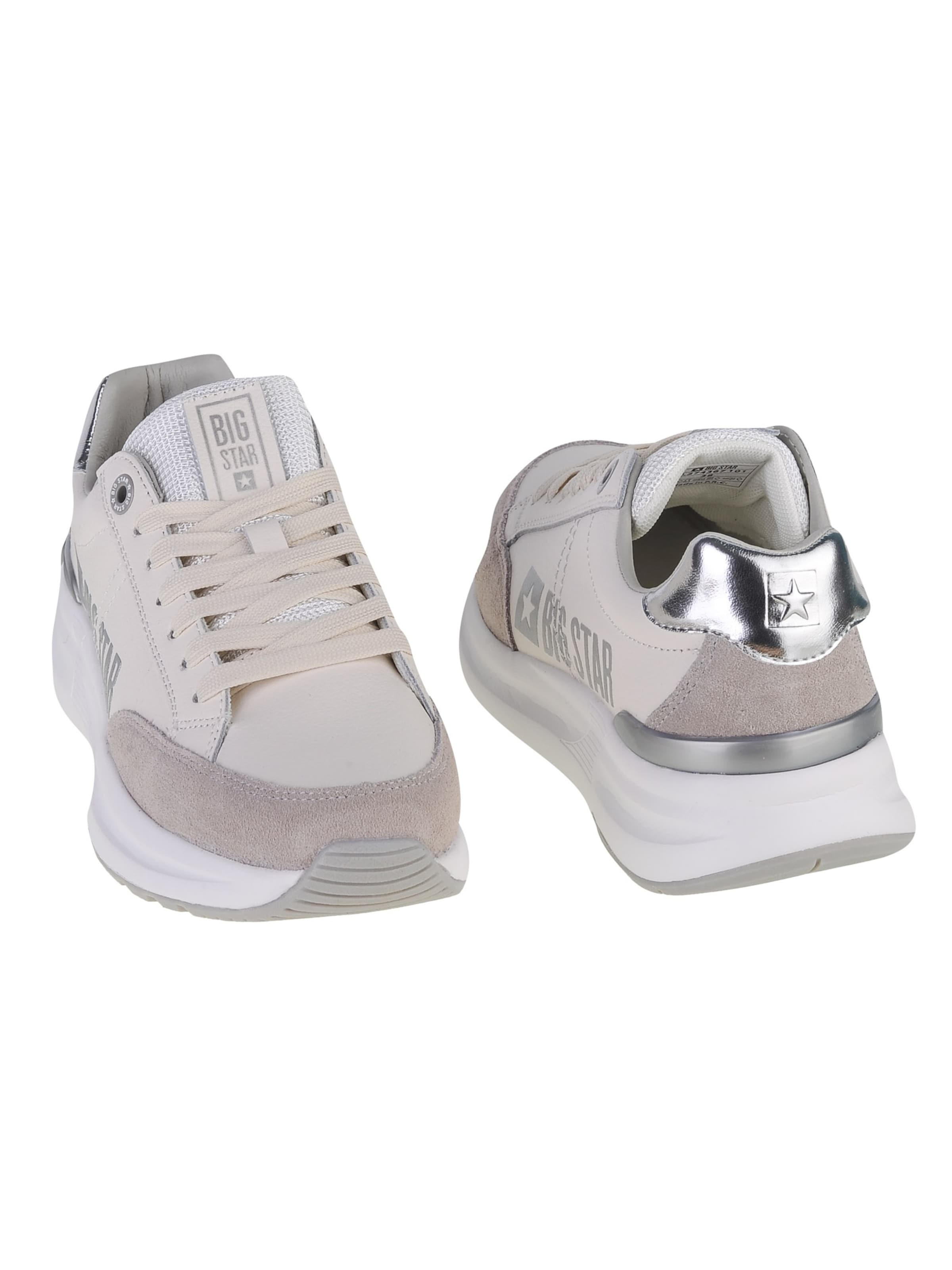 BIG STAR Platform trainers 'Big Star Shoes' in White