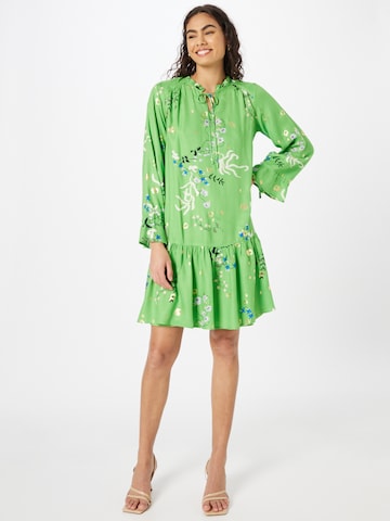 NÜMPH Shirt Dress 'CADEAU' in Green