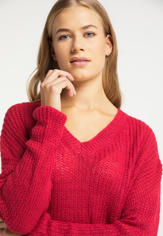 Pull-over usha BLUE LABEL en rouge