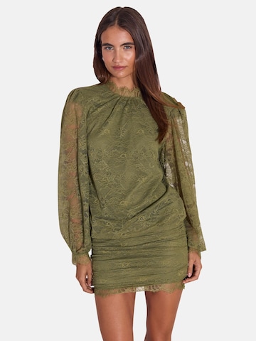 Lipsy - Vestido en verde: frente