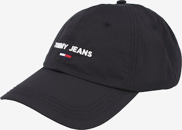 Tommy Jeans Cap in Schwarz: predná strana