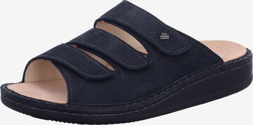 Finn Comfort Mules in Blue: front
