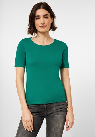 CECIL - Camisa 'Lena' em verde: frente