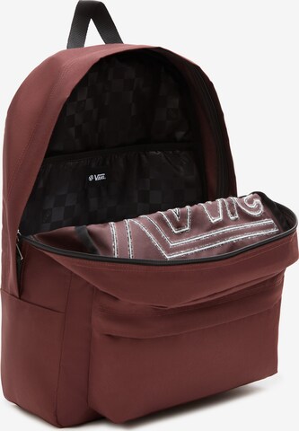 VANS Rucksack 'Realm Flying V' in Braun