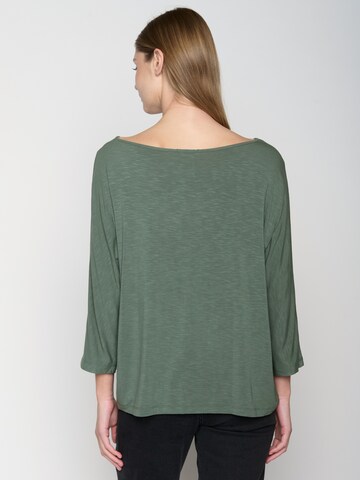 GREENBOMB Shirt 'Nature Allium ' in Groen