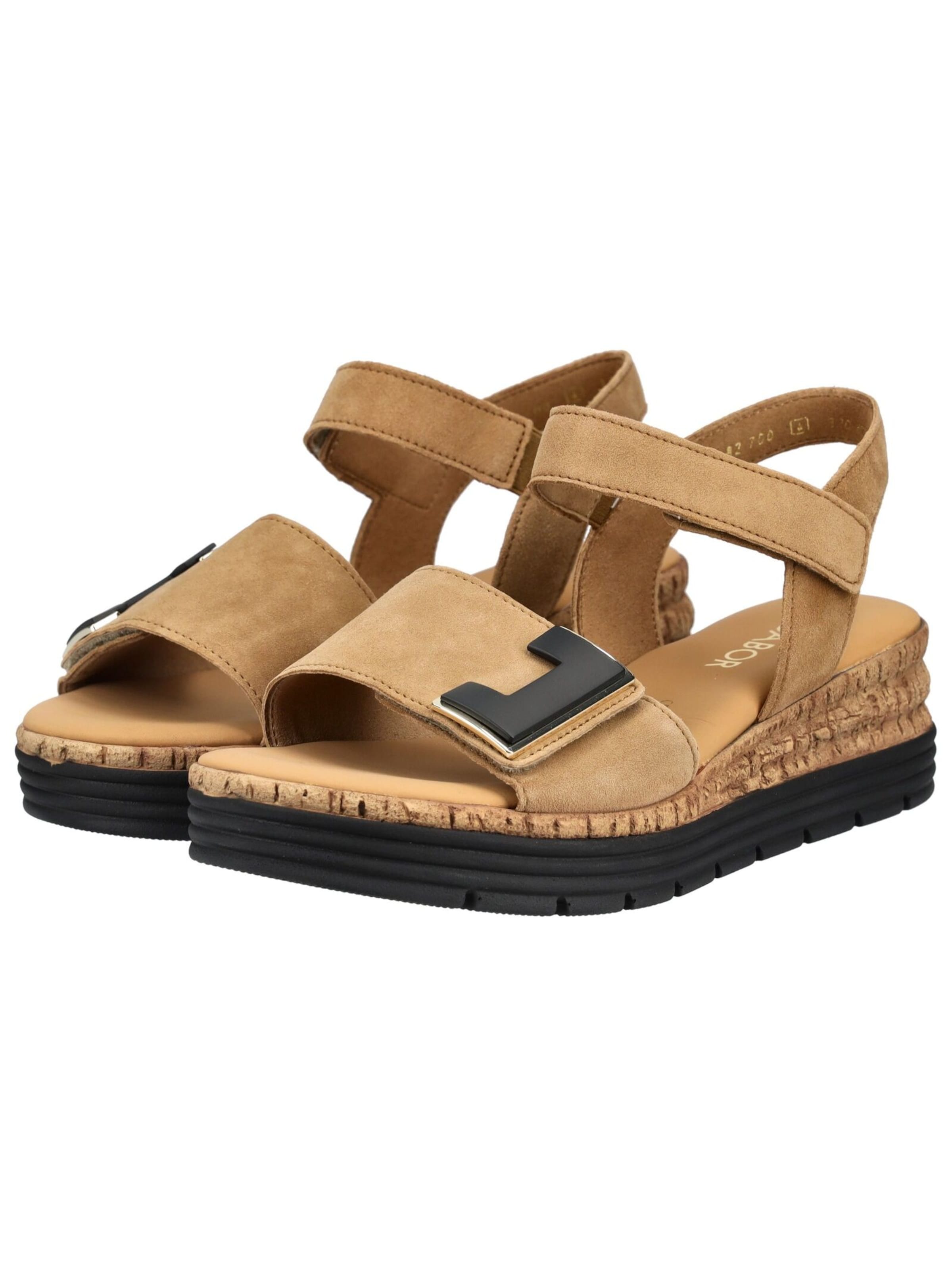 GABOR Sandale in Braun