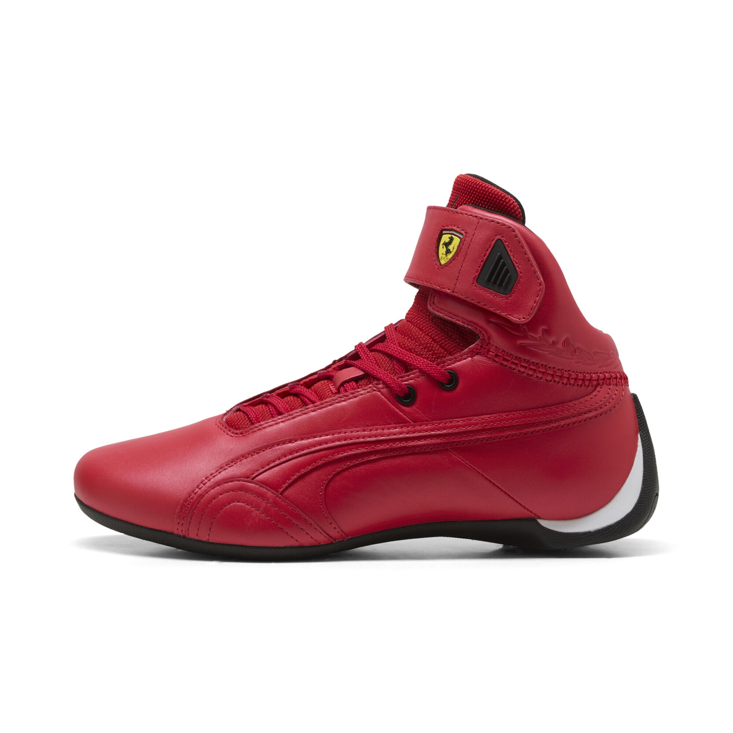 PUMA Sneakers hoog 'Cat HI Monza' in 44 in de kleur Gemengde kleuren / Vuurrood, Productweergave