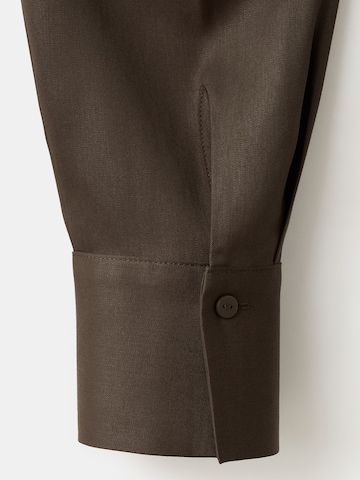 MANGO Blouse 'LIMA' in Bruin