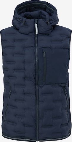 s.Oliver Vest in Blue: front