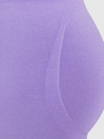 Coupe slim Leggings Smilodox en violet