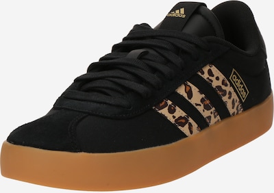 Sportbačiai be auliuko 'VL Court 3.0' iš ADIDAS SPORTSWEAR, spalva – kremo / ruda / juoda, Prekių apžvalga