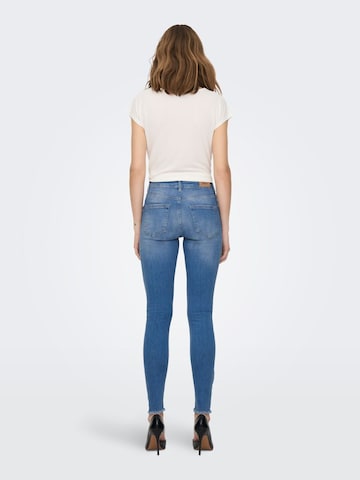 Skinny Jean 'Blush' ONLY en bleu