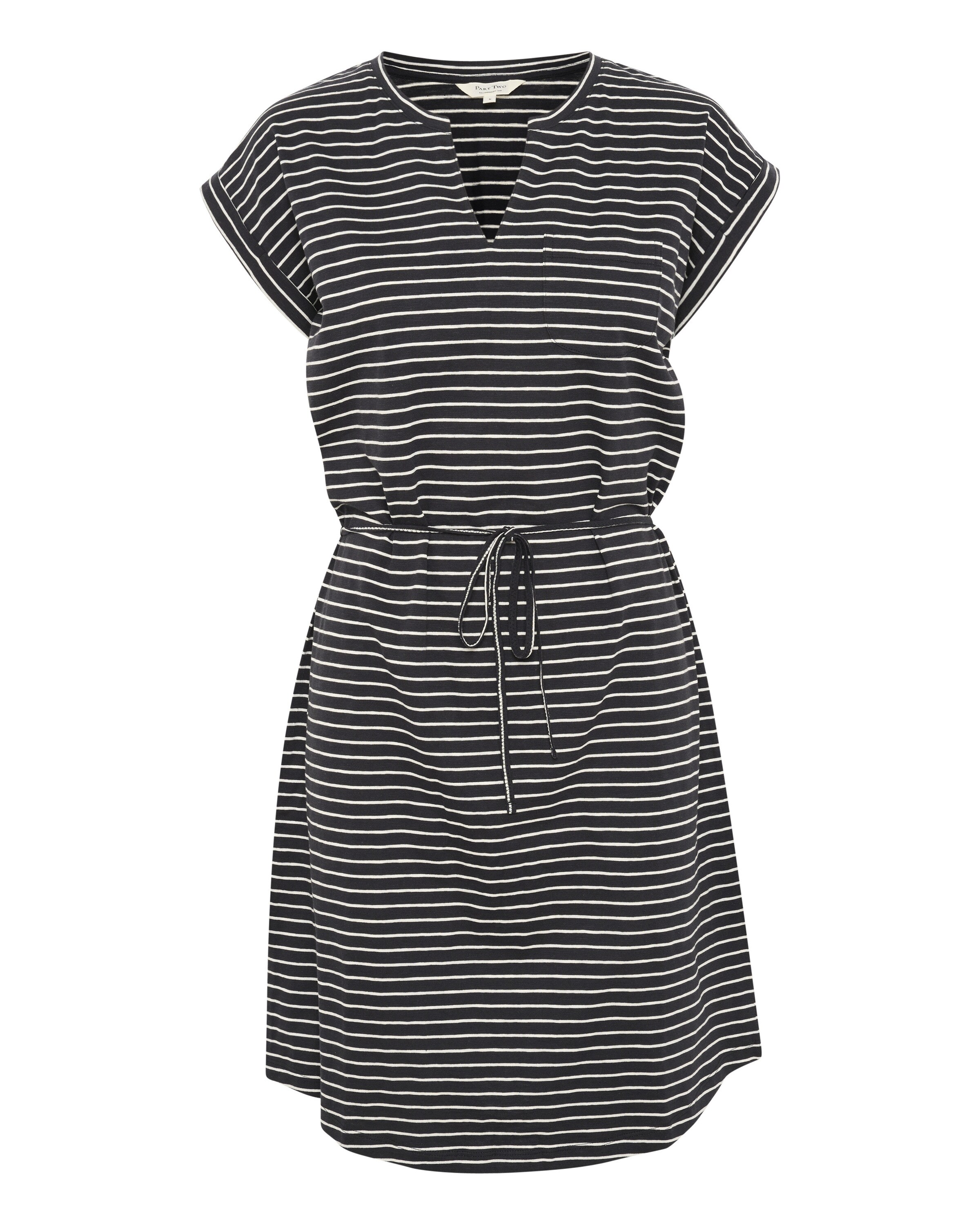 Part Two Kleid in Blau: Vorderseite