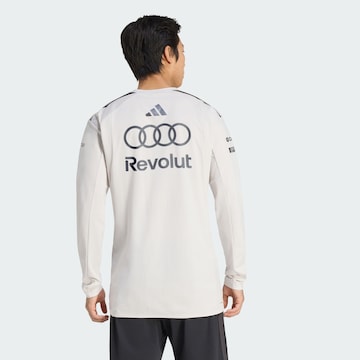 T-Shirt fonctionnel 'Audi Revolut F1 Team Engineers & Marketing' ADIDAS PERFORMANCE en blanc : devant