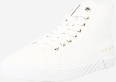 TOMMY HILFIGER Baskets hautes en beige / blanc, Vue avec produit