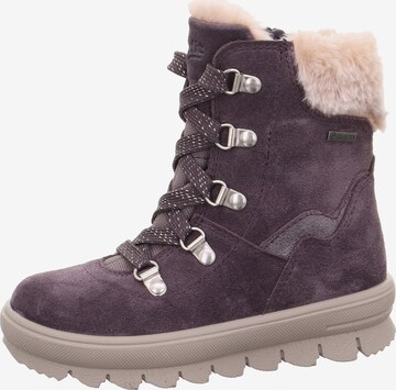 SUPERFIT Snow Boots in Purple: front