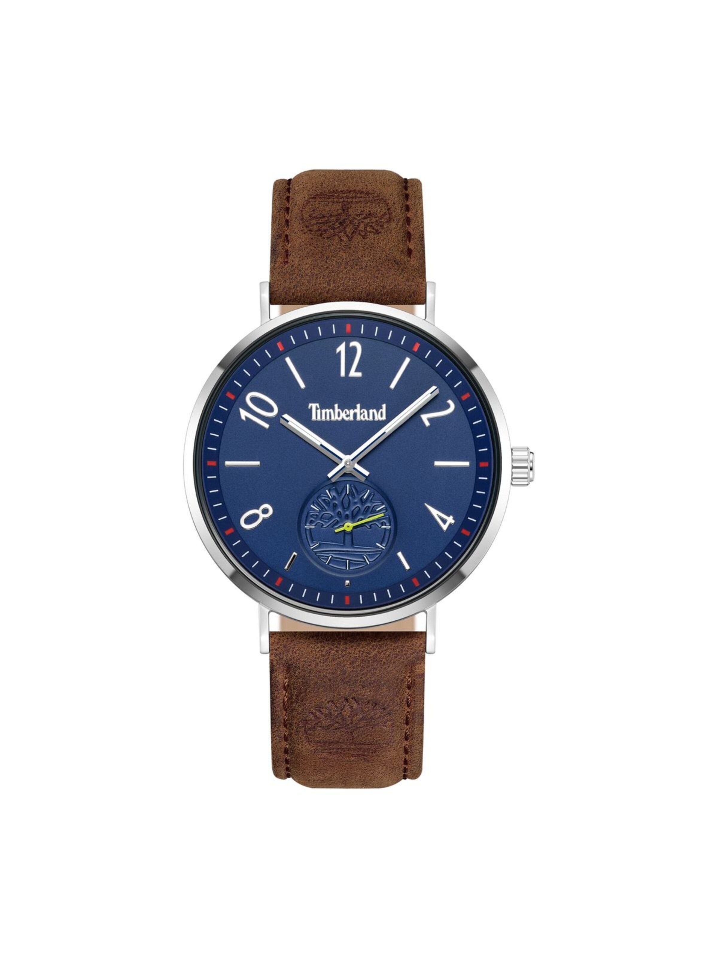 TIMBERLAND Analoog horloge 'Watch Rangley' in Bruin: voorkant