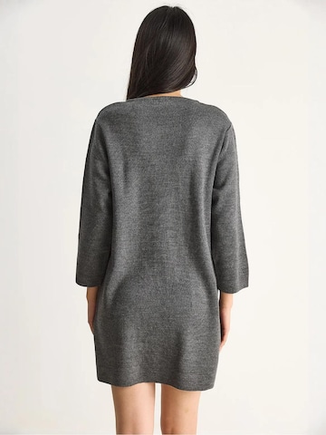 Abito in maglia di Bianco Lucci in grigio