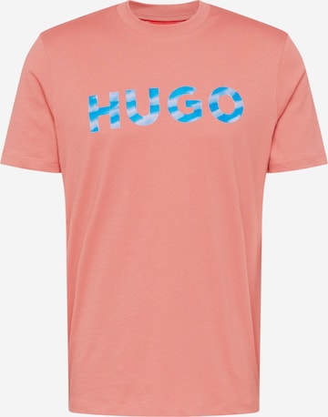 HUGO Red Bluser & t-shirts 'Dulivio' i pink: forside