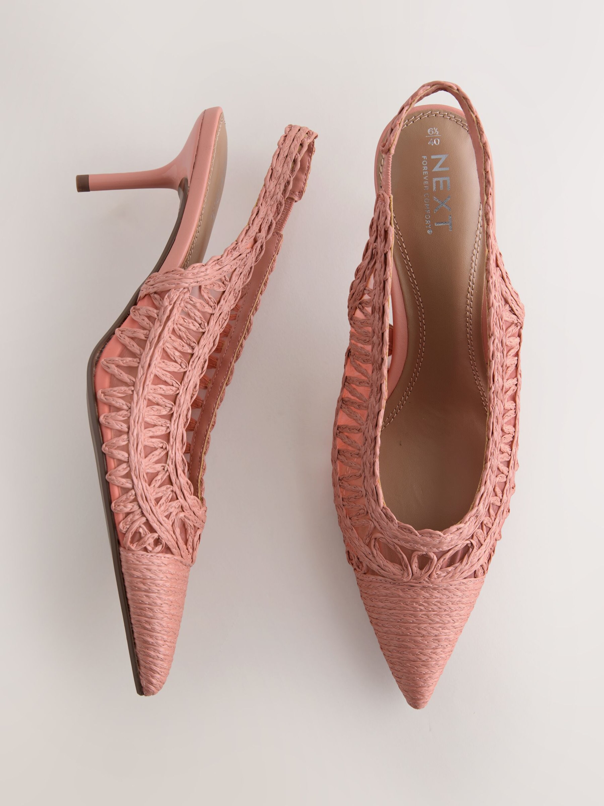 Next Slingpumps 'Forever Comfort' in Roze