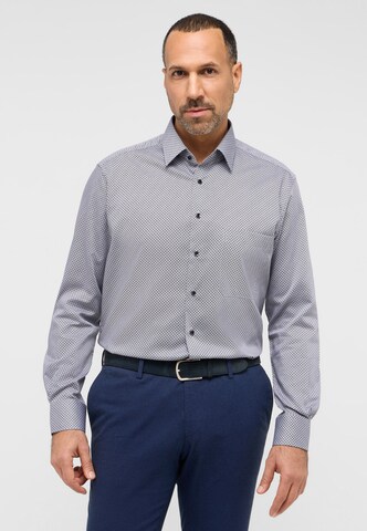 ETERNA Comfort Fit Hemd in Grau: Vorderseite