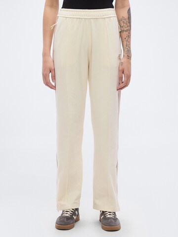 Calvin Klein Jeans Loosefit Παντελόνι σε λευκό: μπροστά