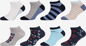 Chaussettes camano en bleu : devant