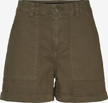 Vero Moda Curve Normální Kalhoty – zelená: přední strana