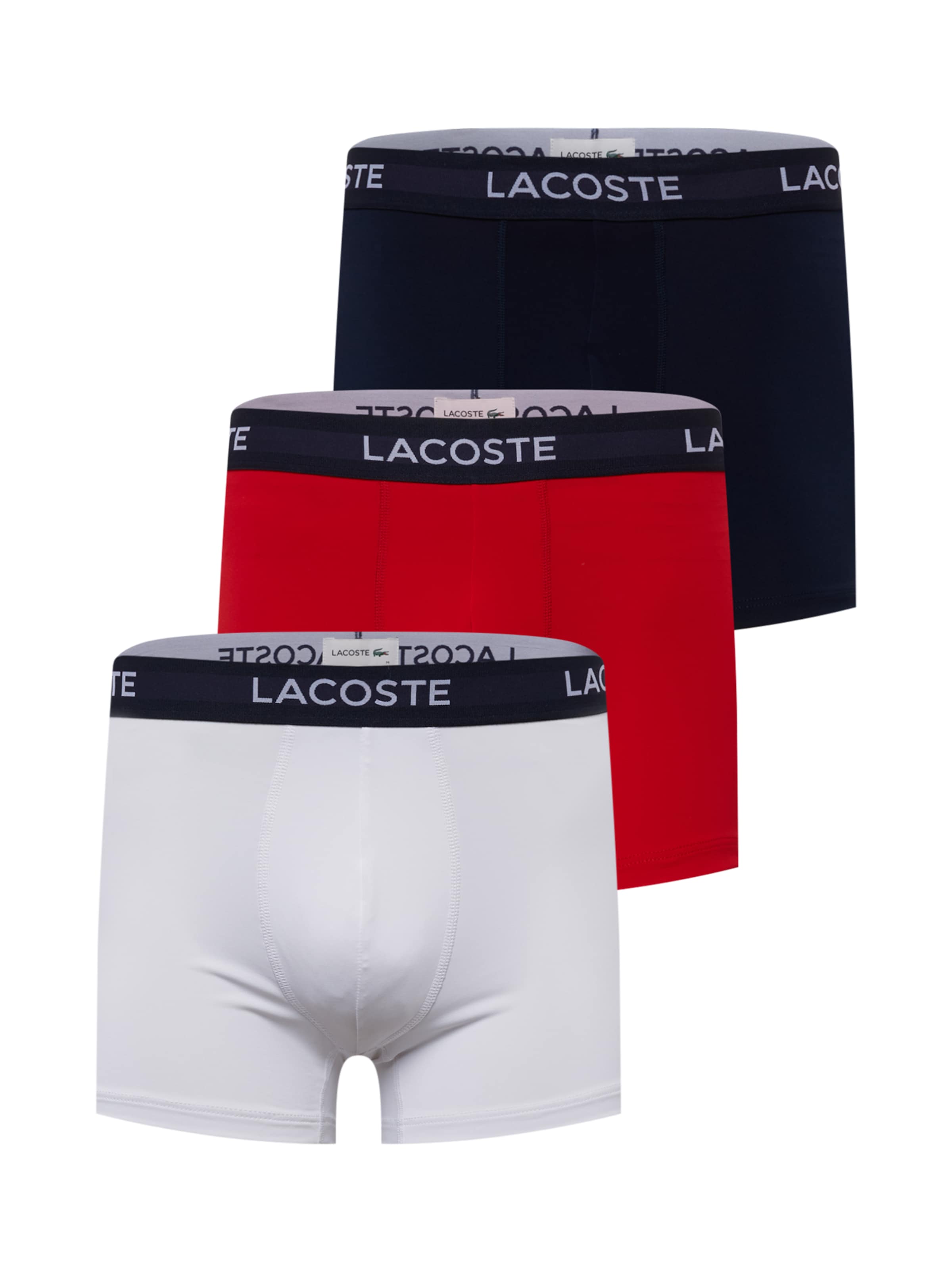 LACOSTE Шорты Боксеры в Синий: спереди