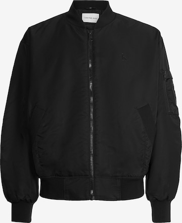 Veste mi-saison Calvin Klein Jeans en noir : devant