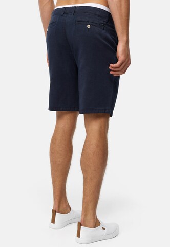 INDICODE JEANS Regular Shorts 'Vino' in Blau