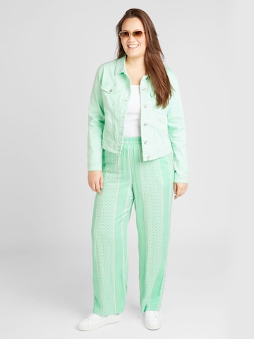 Wide leg Pantaloni 'Marrakesh' di ONLY Carmakoma in verde