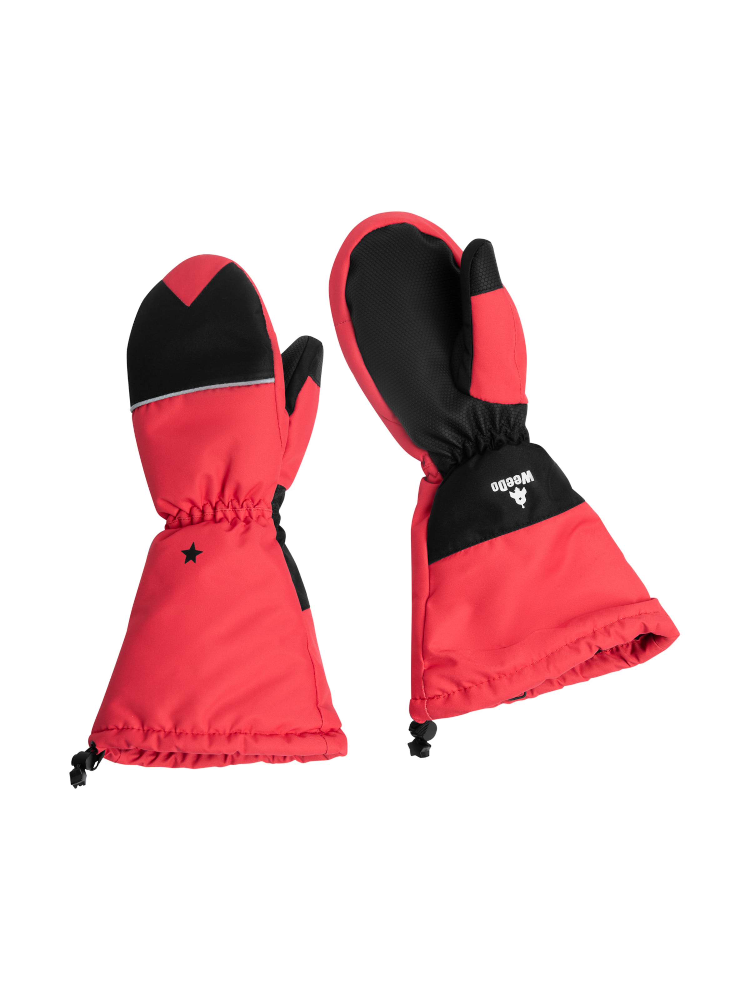 WeeDo Gloves 'DEVILDO' in Red: front