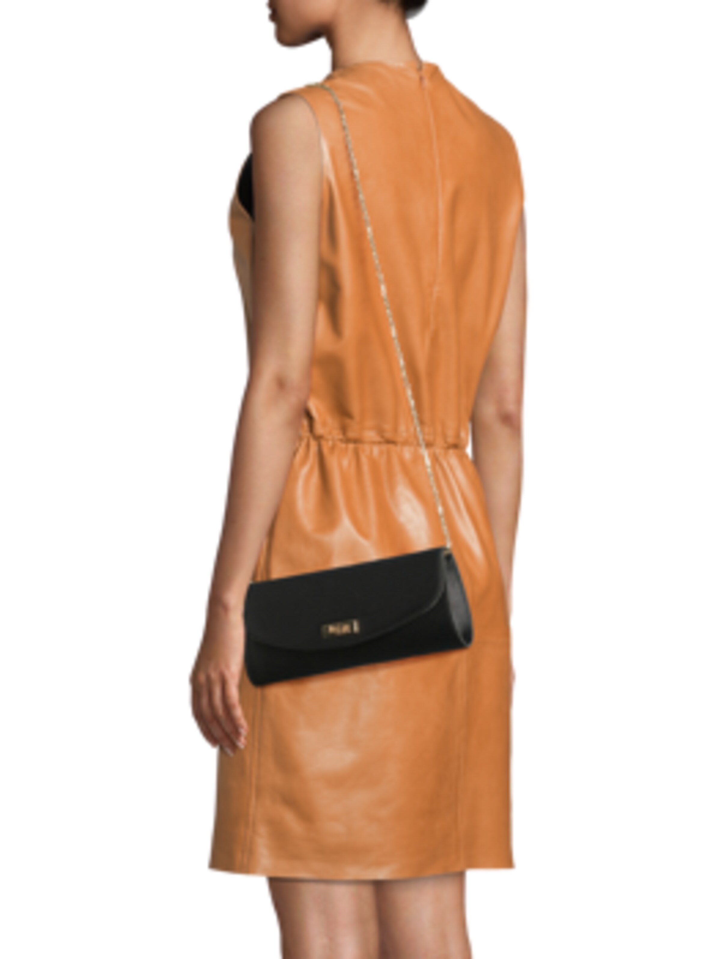 Pochette mascara en noir : devant