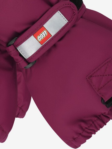 Gants de sport 'ATLIN 700' LEGO® kidswear en rouge