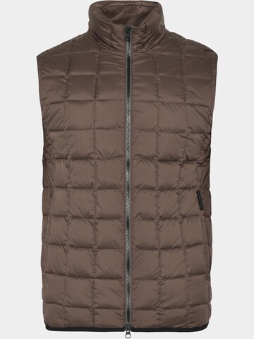 Didriksons Weste 'Samuel' in Braun: Vorderseite