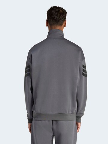 ADIDAS SPORTSWEAR Športová mikina so zipsom - Sivá