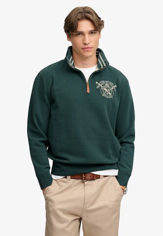 Superdry & Co Sweatshirt 'Varsity' in Gelb: Vorderseite
