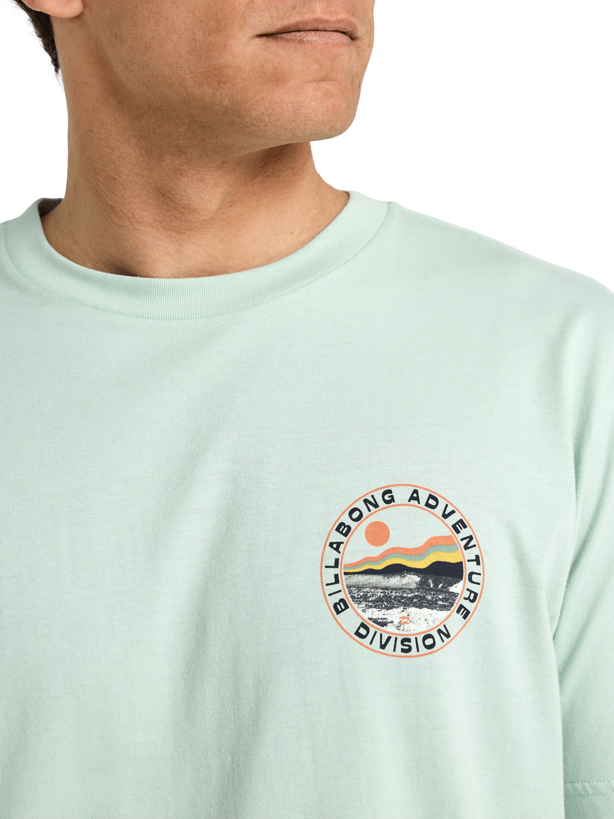 T-Shirt 'Rockies' BILLABONG en vert