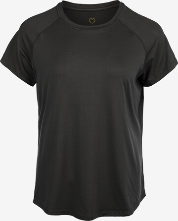 Athlecia Functioneel shirt 'Gaina' in Zwart: voorkant