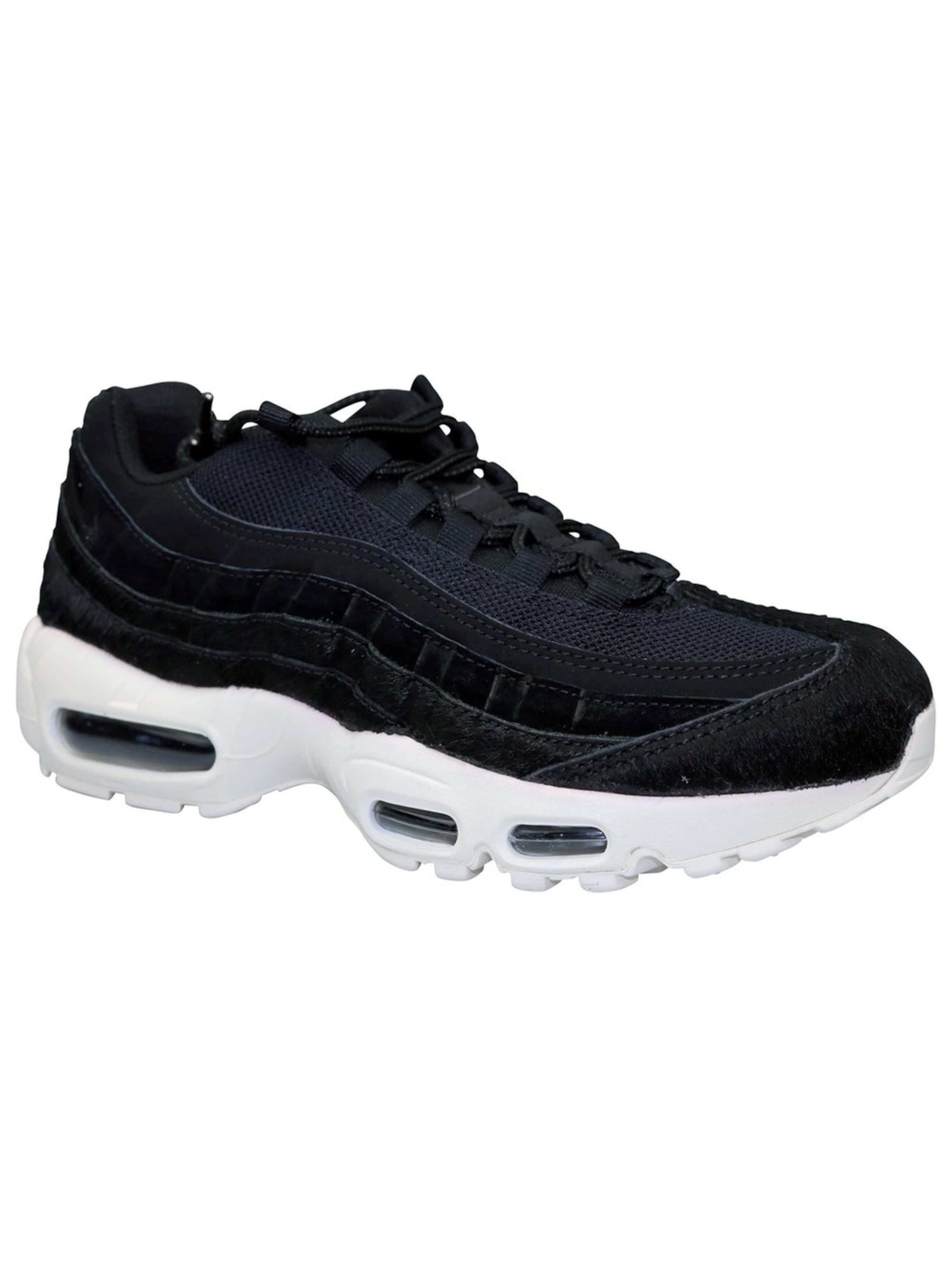 NIKE Platform trainers 'Air Max 95 LX' in Black: front