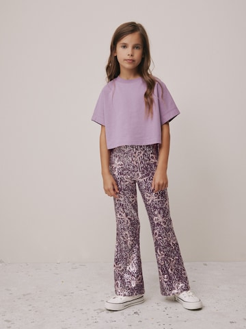 Next Flared Broek in Lila