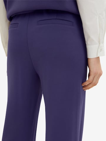 Loosefit Pantalon TOM TAILOR en bleu