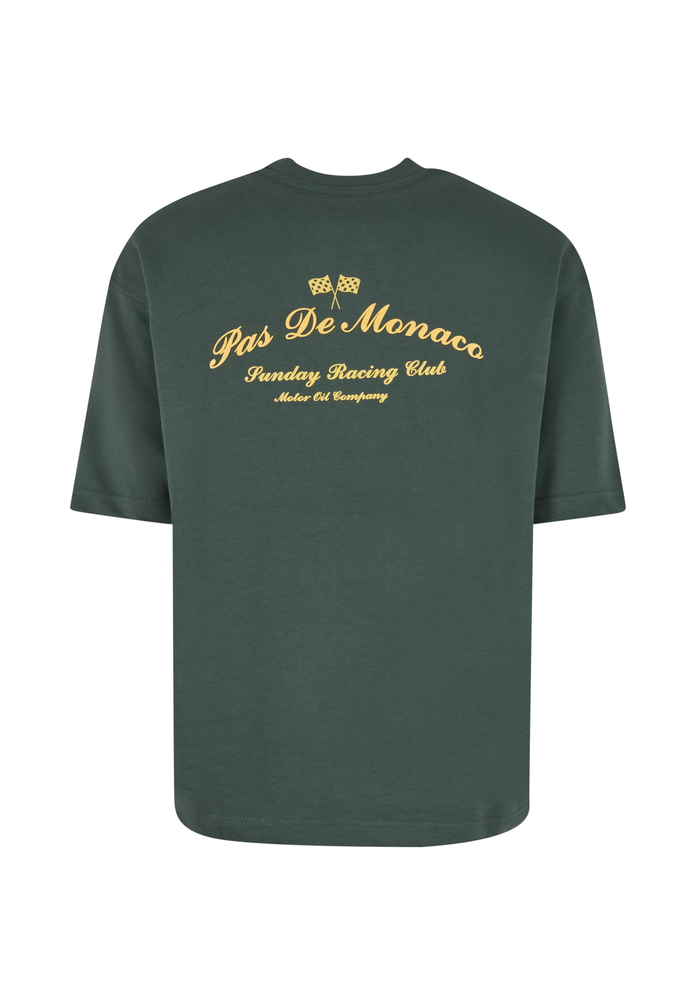 T-Shirt 'Finale' Pas De Monaco en vert