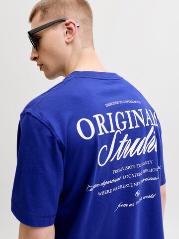 JACK & JONES - Camiseta 'JORNorrebro' en azul