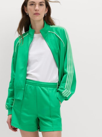 Marks & Spencer Regular Trousers in Green