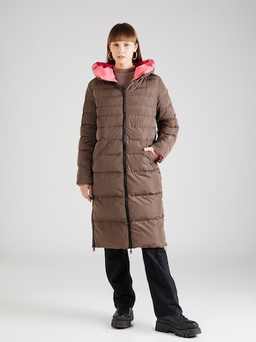 RINO & PELLE Winter Coat in Grey: front