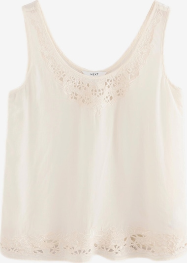 Palaidinė be rankovių iš Next, spalva – kremo, Prekių apžvalga