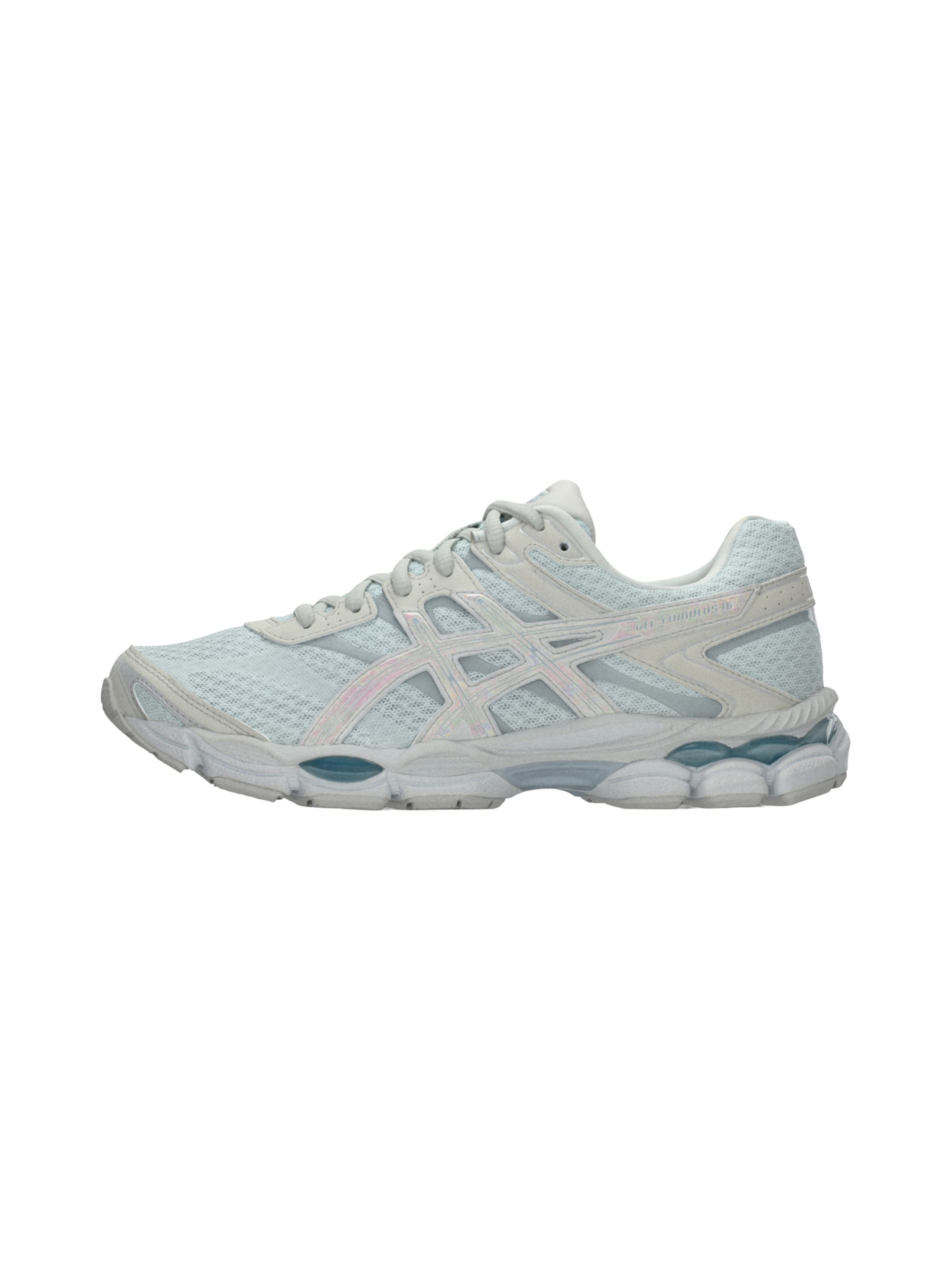 ASICS SportStyle Låg sneaker 'GEL-CUMULUS 16' i aqua / grå / silvergrå, Produktvy